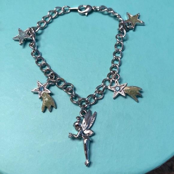 Disney Tinkerbell jewelry set 💚 - Picture 2 of 6